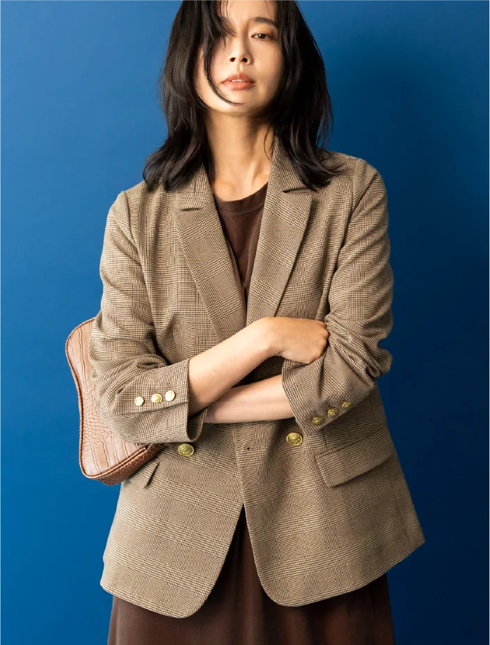 CHECK JACKET