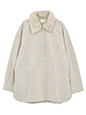 レザーライクシャツジャケット | 10度 服装