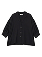 接触冷感シルキータッチローンオープンカラーシャツ | 気温32度 服装